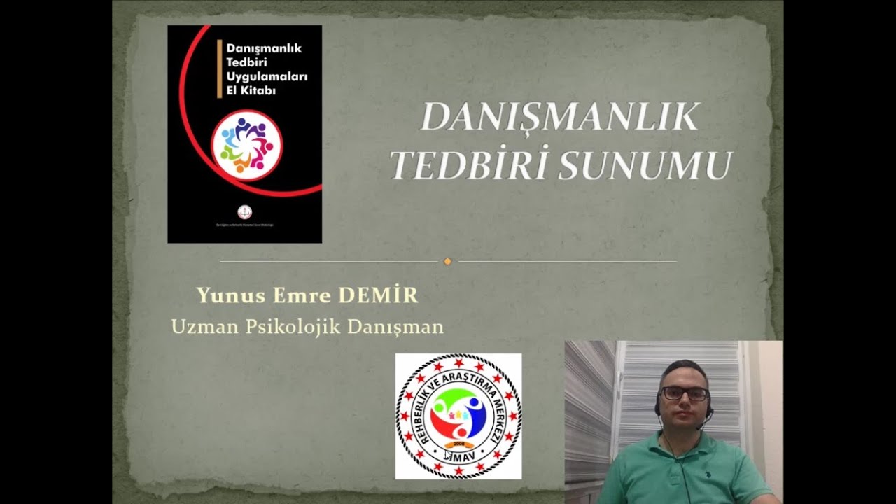 Danışmanlık Tedbiri Uygulama Süreci