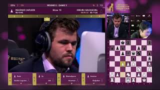 Magnus Carlsen vs. Hikaru Nakamura FINAL GAME 3 | Meltwater Champions Chess Tour Finals