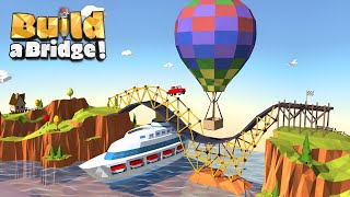 Build a Bridge! (by BoomBit) IOS Gameplay Video (HD) screenshot 2