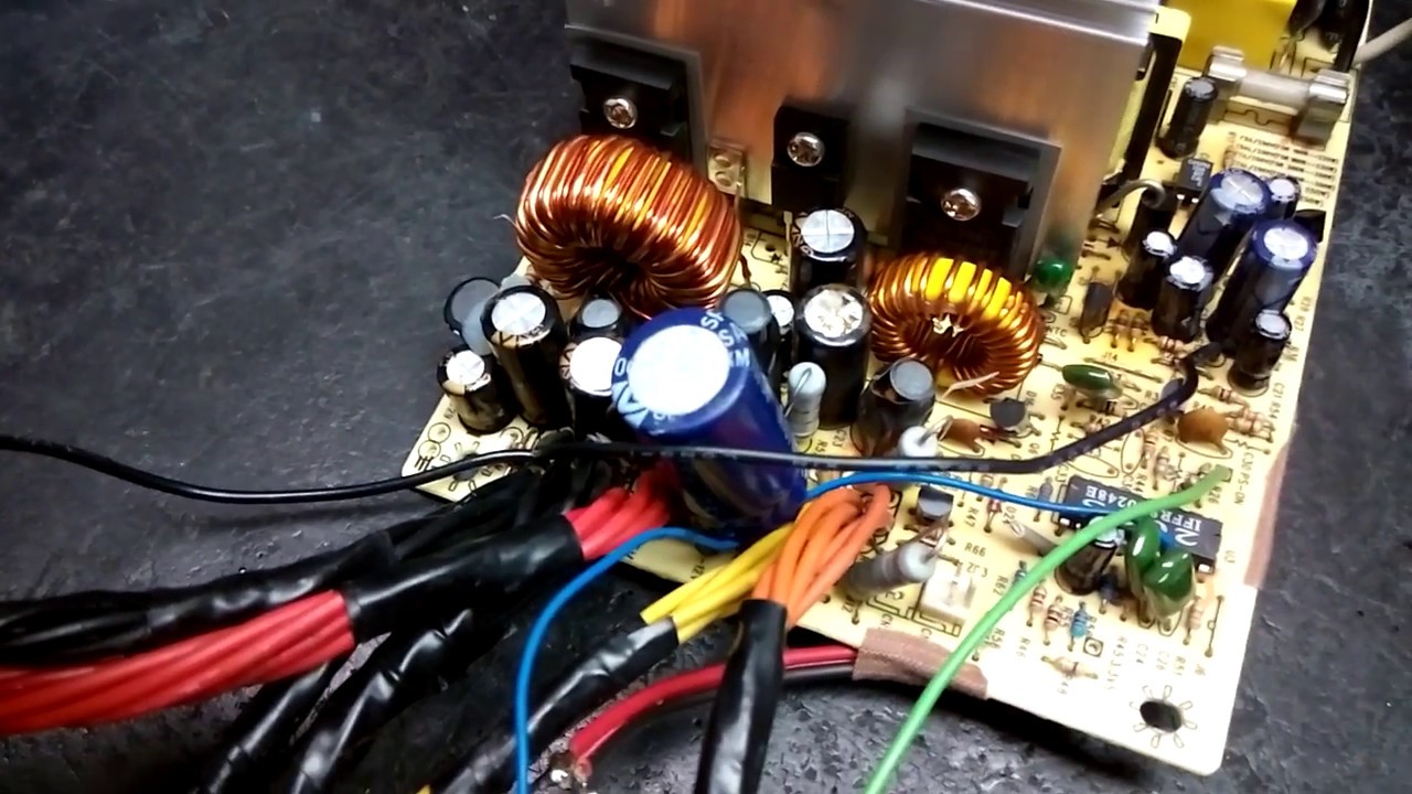 Fuente PC modelo LC-B300ATX. Análisis y comprensión. - YouTube