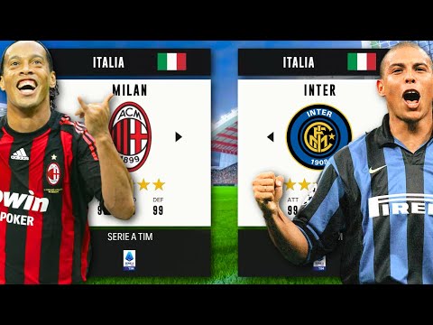 AC MILAN vs. INTER but THEY'RE ALL LEGENDS on FC24