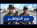 Wearing A National Gendarmerie Uniform A Citizen Expresses His Happiness After The Jijel Gendarm 