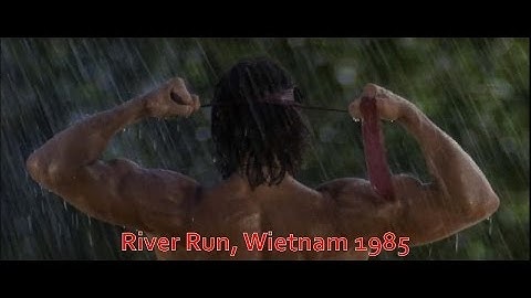 Rambo: Video Game - WALKTHROUGH #6: River Run, Wietnam 1985