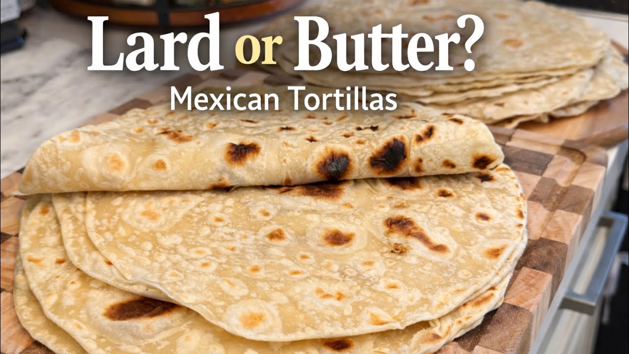 Mexican Flour Tortillas – Lard vs Butter | Which One Is Better?