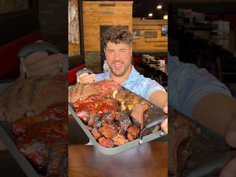 GOING ALL OUT with INSANE BBQ PLATTERS at The Addy's BBQ in Edison, NJ!! 🍖🔥🤤 #DEVOURPOWER