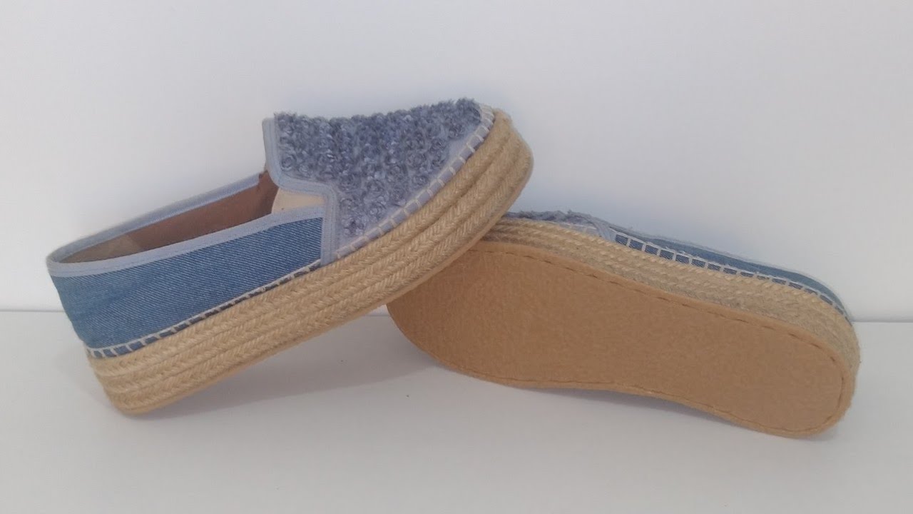 APRENDA FAZER SOLADO DE TENIS EM E.V.A