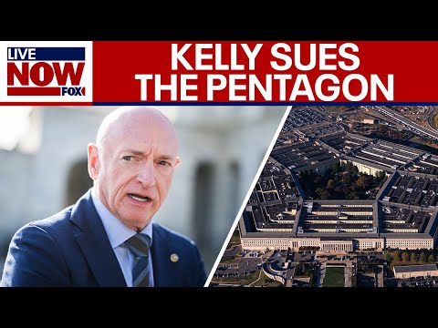 BREAKING: Mark Kelly sues Pentagon and Hegseth over demotion threat