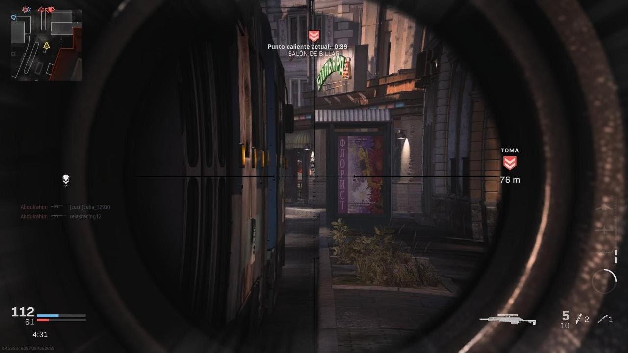 Call of Duty: Modern Warfare gypsy sniper