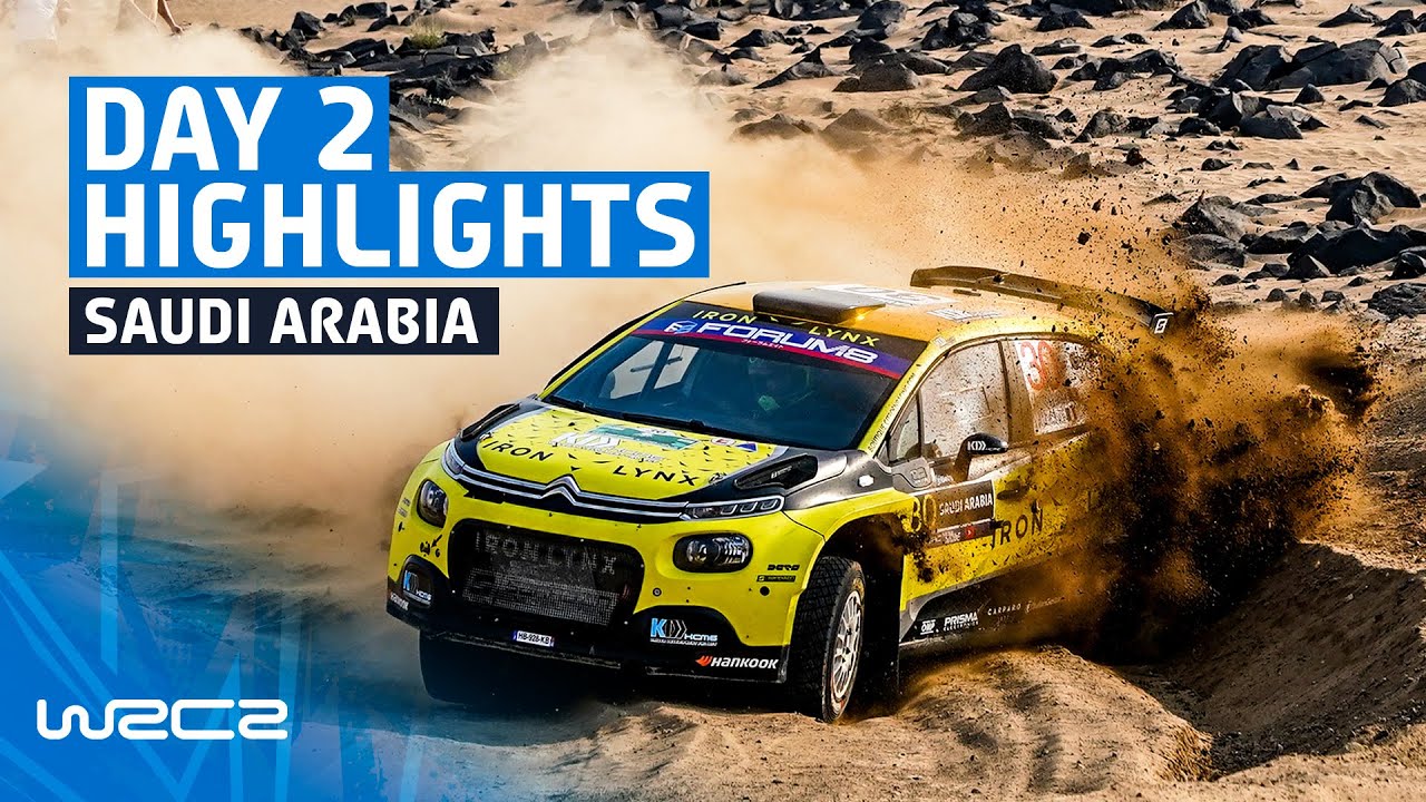 WRC2 Day 2 Highlights | WRC Rally Saudi Arabia 2025