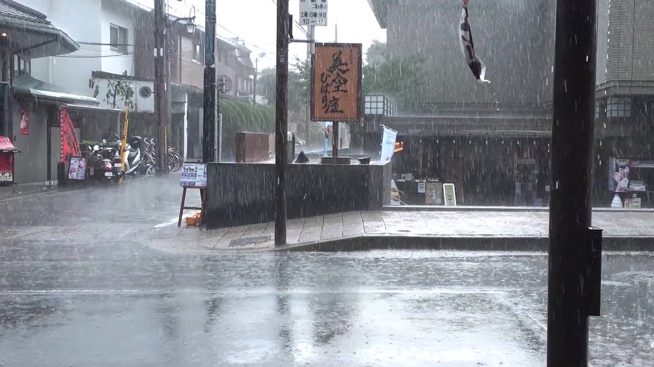 Japan Downpour... Again.