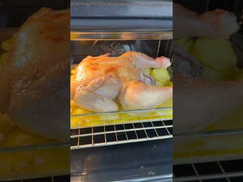 Pollo a la mantequilla con patatas
