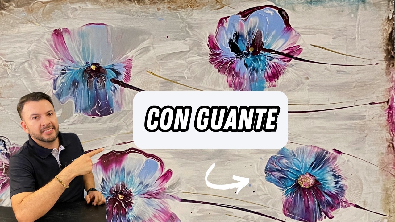 Increíbles Flores Abstractas Con Técnica de Globo - 2025