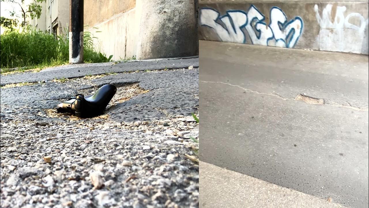 Girl crush my half controller with Szuzuki Alto low weight brutal