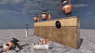 Havok Destruction: greek interior demo