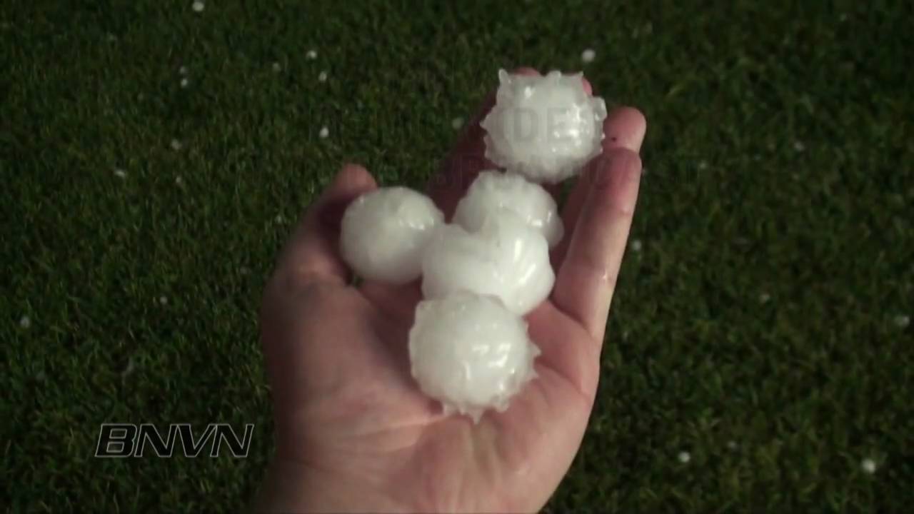 05/19/2010 Dumas, TX Night Golf ball Hail