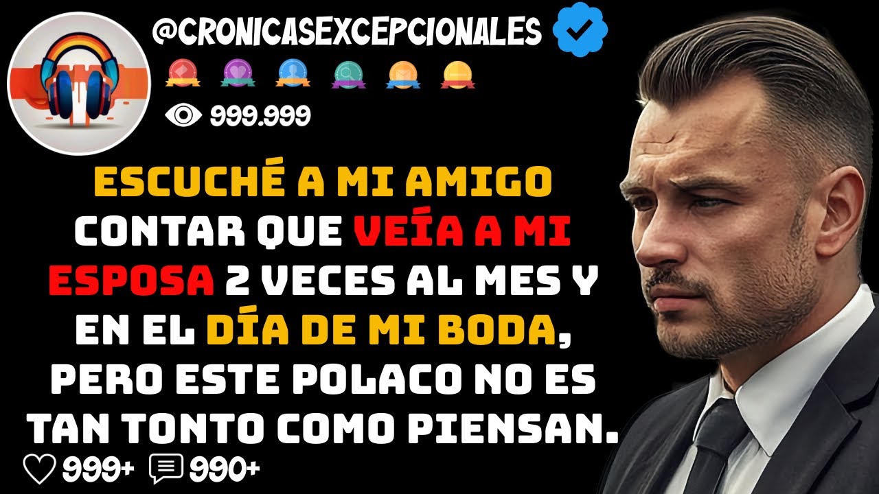 Escuché a mi Amigo Contar que Veía a mi Esposa 2 veces al Mes y en el Día de mi Boda, pero este ...