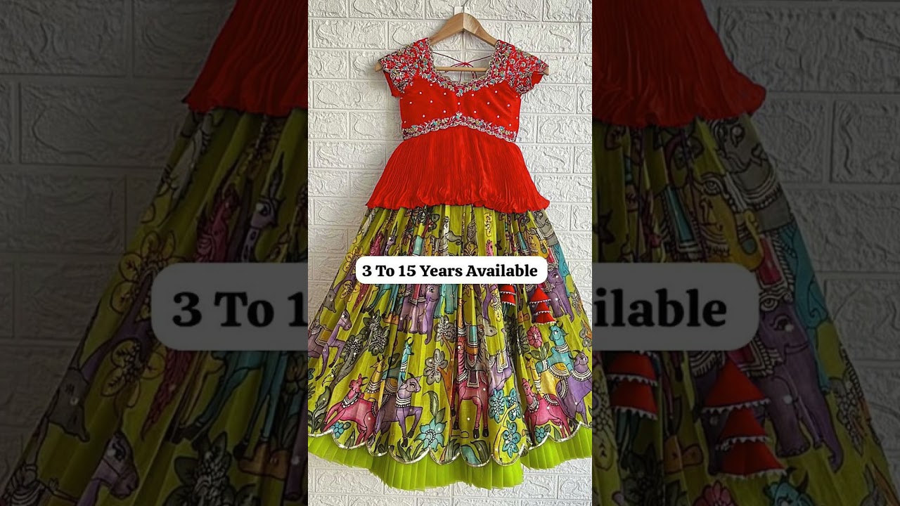 Our latest Kids Wear collection – South Indian Kids Wear