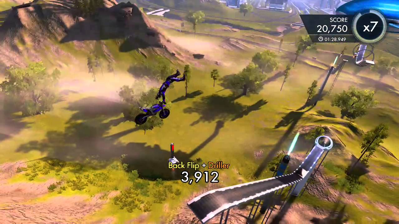 Trials Fusion - 20,000 Points in one trick