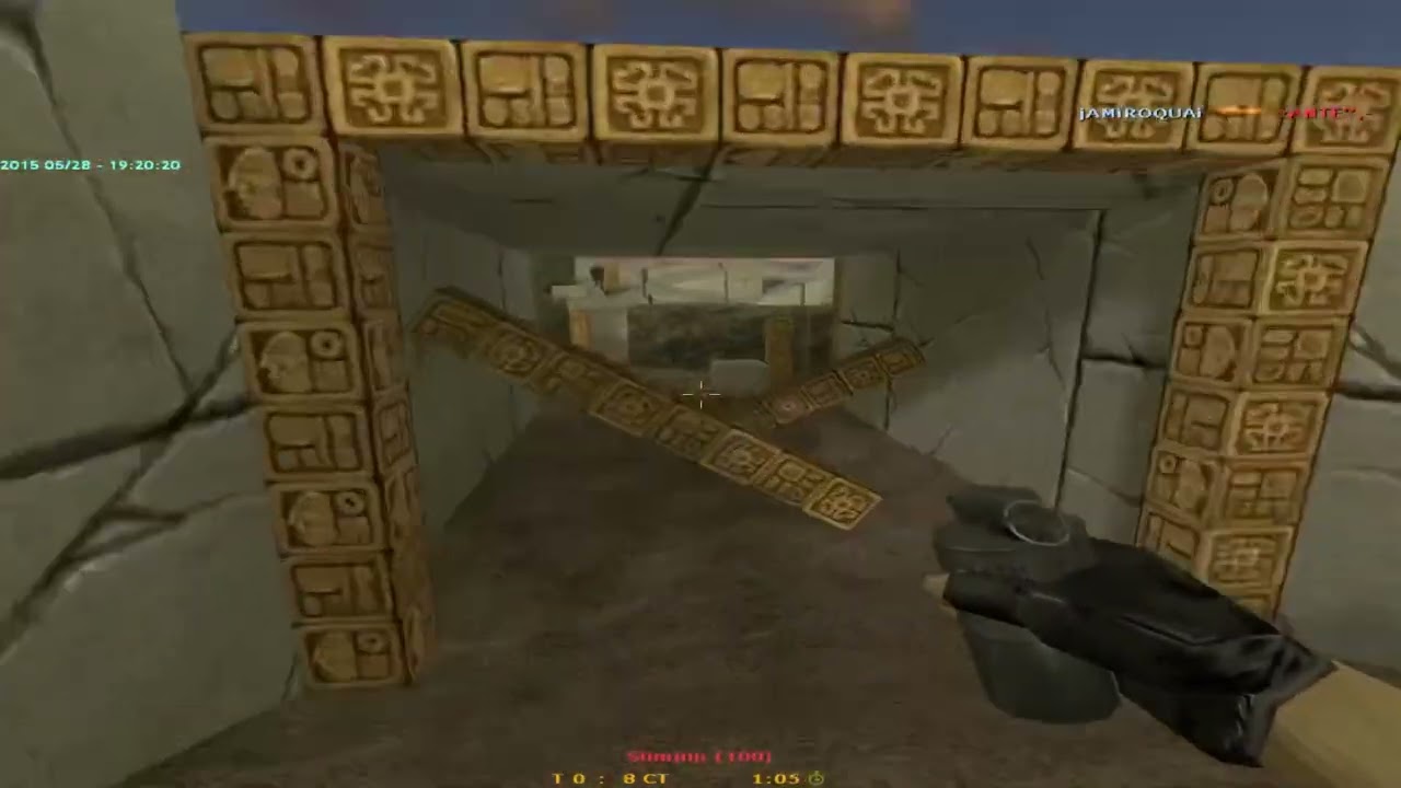 ХНС 100аа показываю как нужно играть в кс 1.6 прыжки