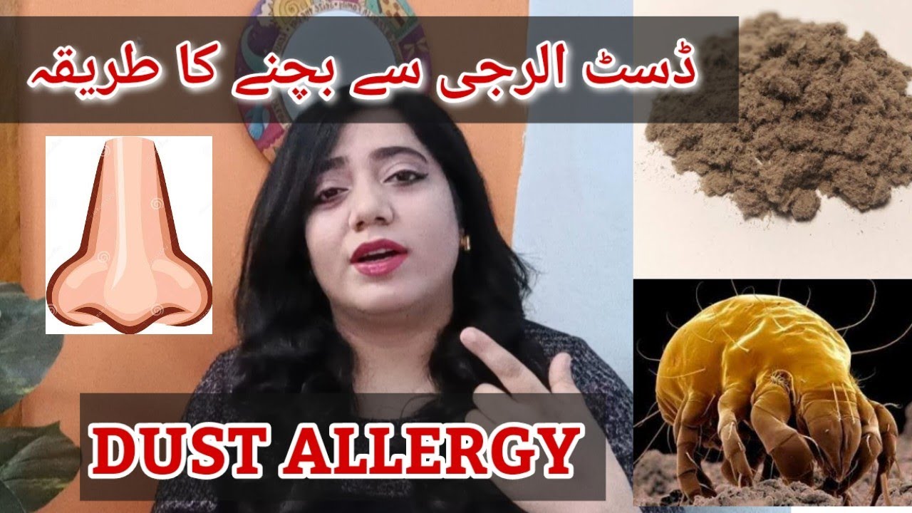 Dust allergy ka ilaj in Urdu Naak ki allergy Dust mite allergy treatment in Pakistan YouTube