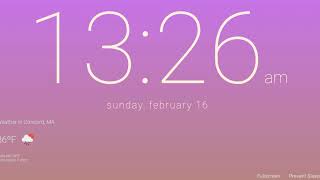 Alarm Clock Webapp–Day/Night Cycle Demo screenshot 5