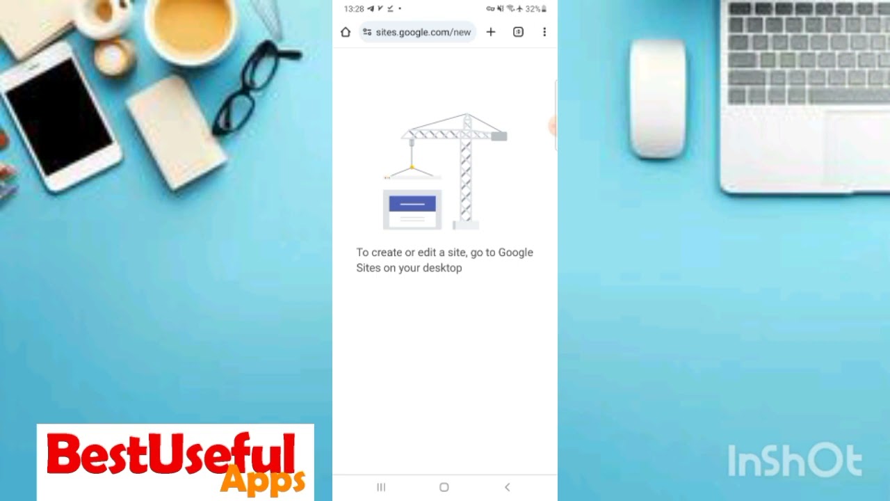 How to access google sites on phone?