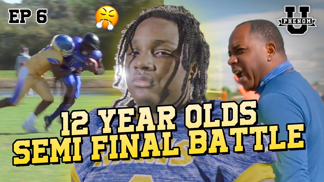 12 Year Old Phenom Jaden Jefferson Battles #1 QB Out For REVENGE! LA Rampage TALK TRASH In SEMIS!?