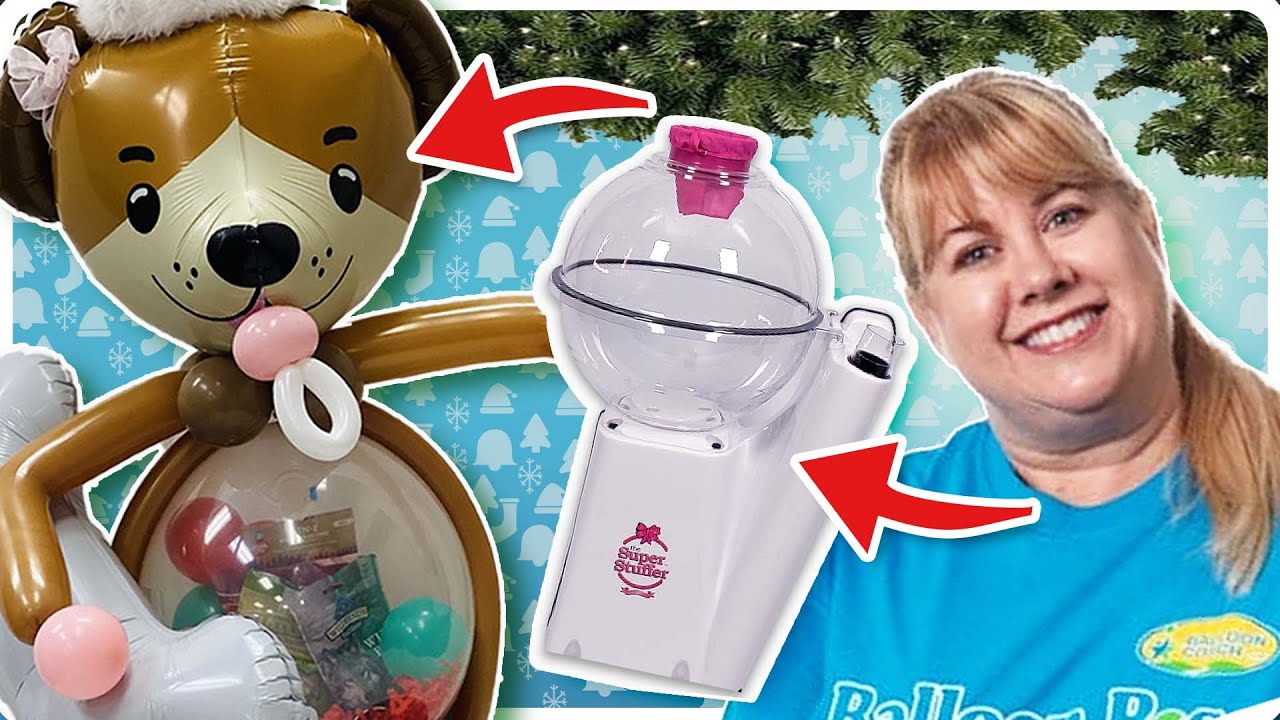 Christmas Super Stuffer Balloon  Decoration Tutorial