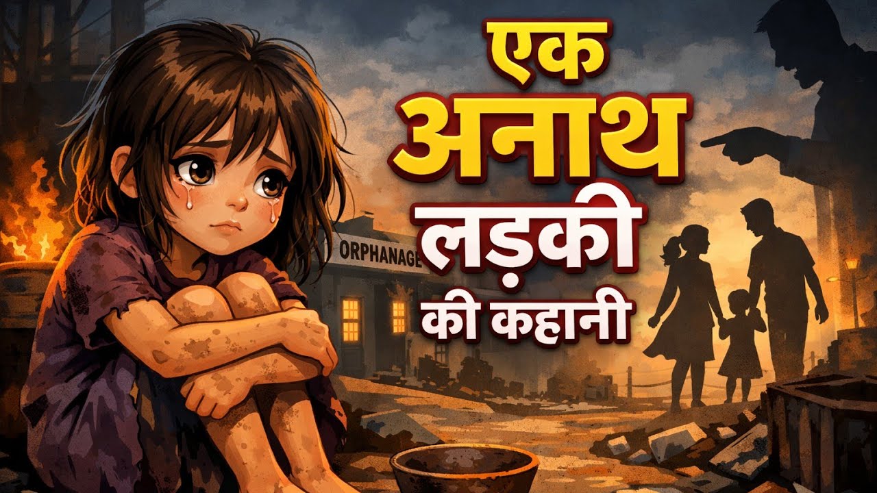 एक अनाथ लड़की की सच्चाई | Hindi kahaniyan| Moral stories | cartoon video Cartoon kahaniyan 
