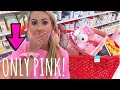 NO BUDGET (PINK ONLY) SHOPPING SPREE!