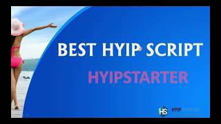 Best hyip script