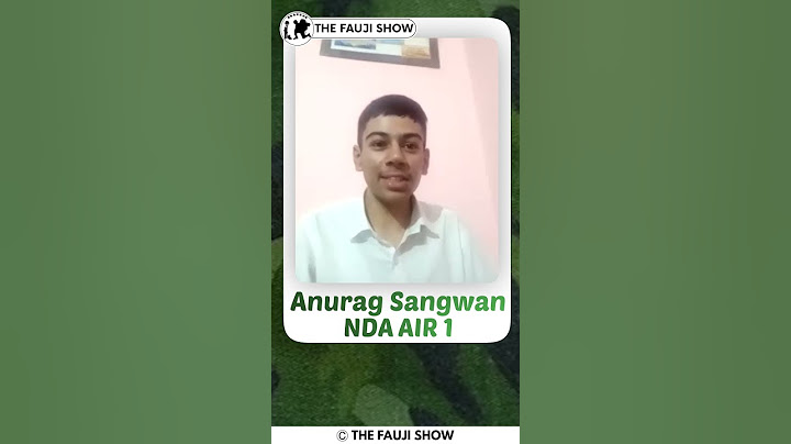 How NDA AIR-1 Anurag Sangwan Improved his English for NDA Examination ft Anurag