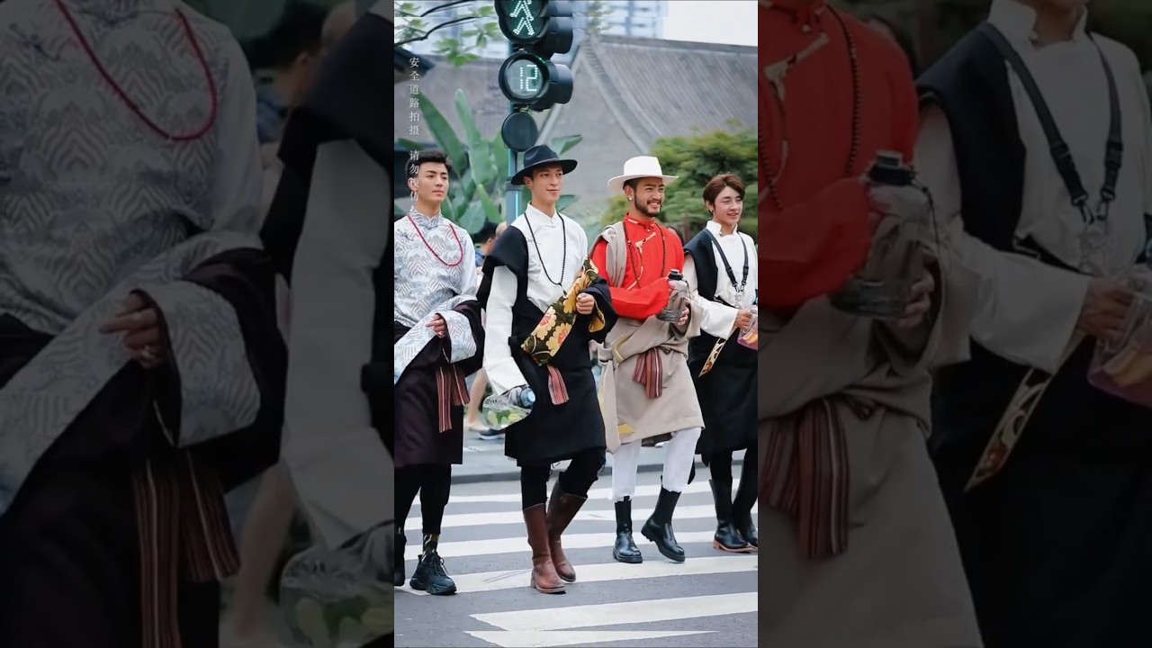 The Street of Lhasa, Full of Tibetan culture with style  