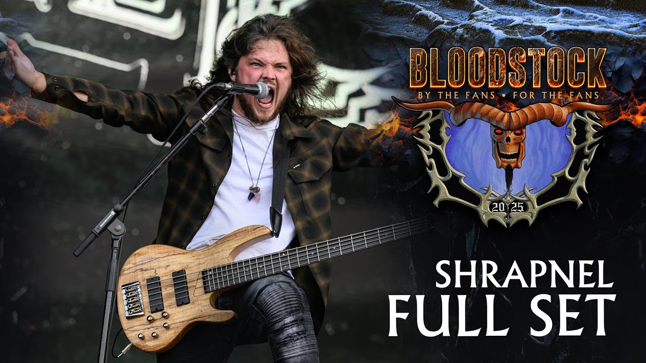 ⚡ Shrapnel Erupts at Bloodstock 2025 — Full Main Stage Opening Set🤘