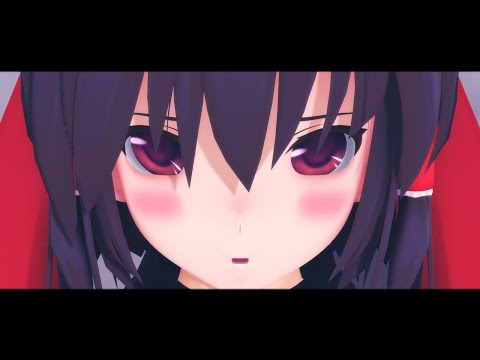 【人気投票支援】　アイドル霊夢ちゃんかわいいです　【東方MMD】