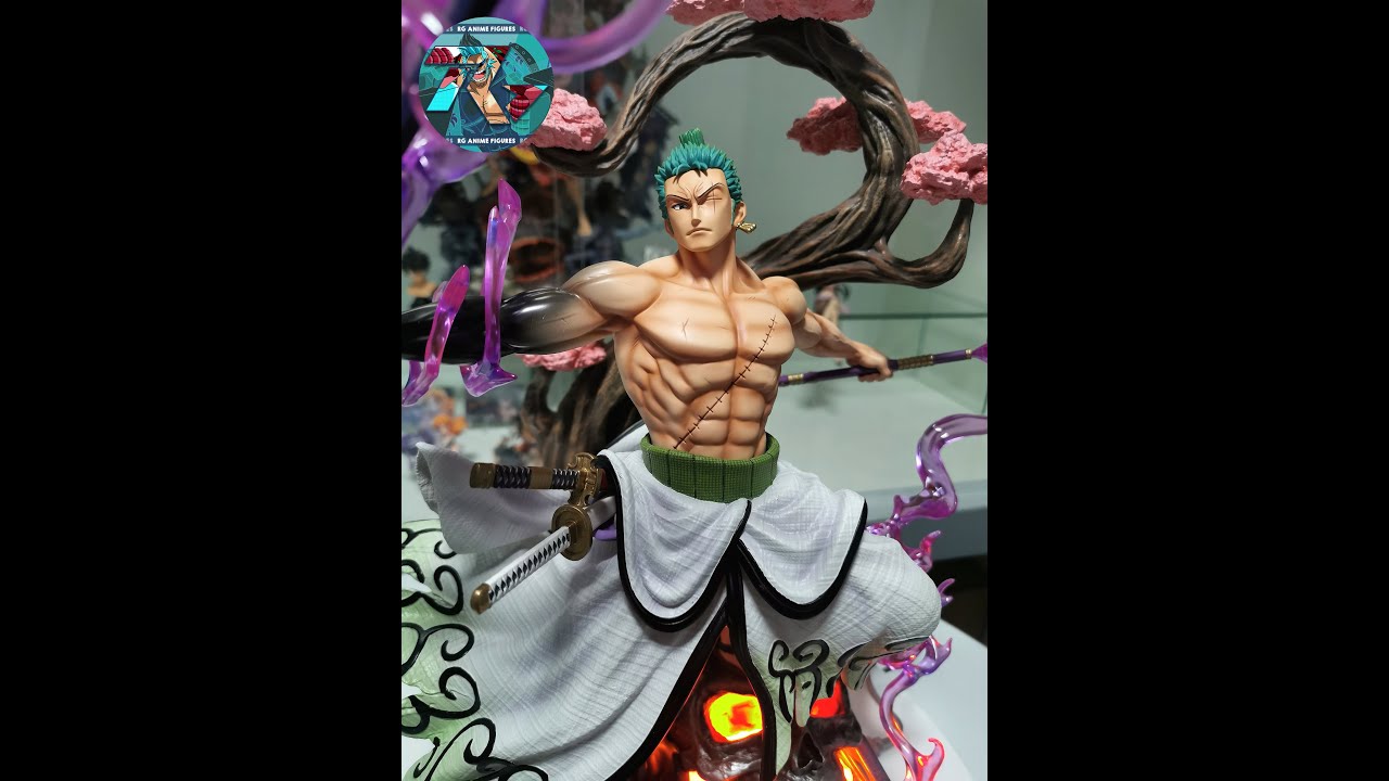 Unboxing - TJ & Burning Wind Studio Roronoa Zoro 1/6 Scale - YouTube