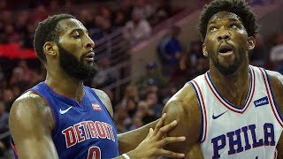 Joel Embiid GOES IN on Drummond After LOL’ing At EJECTION  “I Own A Lot of Real Estate In His Head"