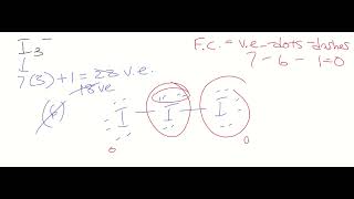Lewis Structure, VSEPR, Bond Angle for the Triiodide Ion [I3]-