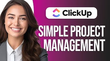 FREE ClickUp Tutorial: Simple Project Management For Beginners Guide!