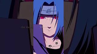 The worst pain ever | Kamin song edit | Itachi edit | anime sad quotes #anime #shortsfeed #shorts