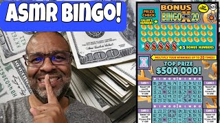 A S M R Full Play Bonus Bingo Md Lottery Scratch Off Ticket