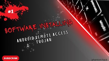 How to Create a Remote Access Trojan(RAT) #1 #Software Installing