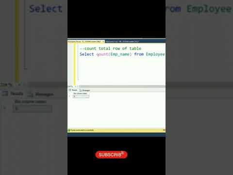 Aggregate Count Function