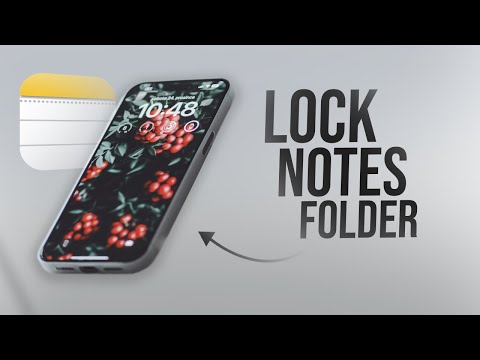 How to Lock my Notes Folder on iPhone (explained)