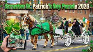 ☘️ MASSIVE St. Patrick's Day Parade in Scranton, PA! | "Full Parade" 2026