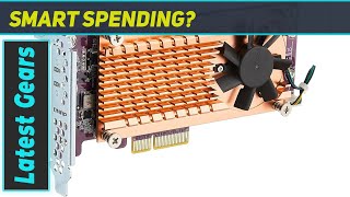 QNAP QM2-2P-244A Dual M.2 PCIe NVMe Expansion Card: Unleash Your Storage Potential!