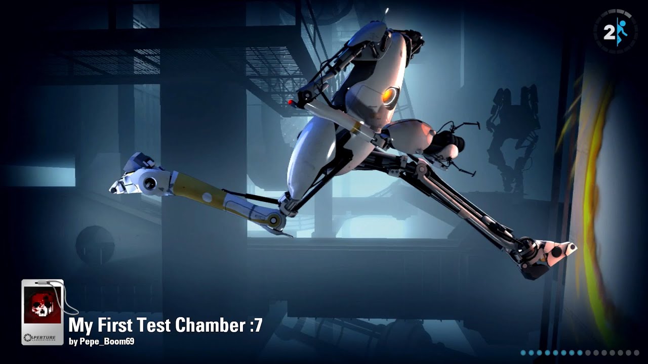 My First Test Chamber :7 by Pepe_Boom69 [Portal 2 - Community Chamber]