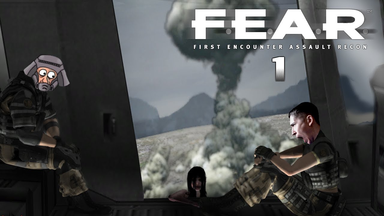 Мастерство выхода за текстуры и 101 дружеский огонь по Кириллу! F.E.A.R. #1