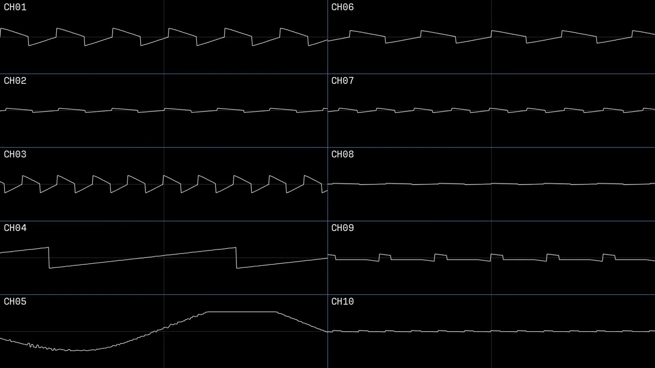 Kenet & Rez - Unreal Super Hero 3 [Oscilloscope View]