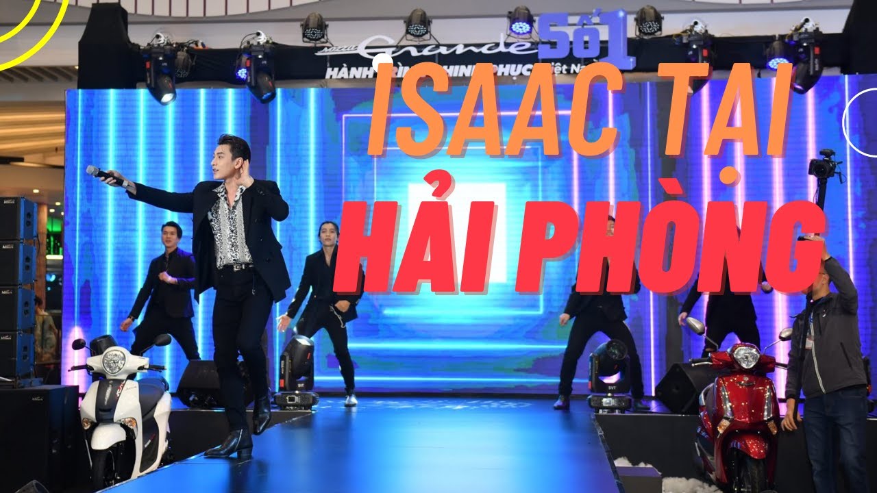 Đại sứ ISAAC cực điển trai tại sự kiện YAMAHA / GRANDE FASHION SHOW - Hải Phòng